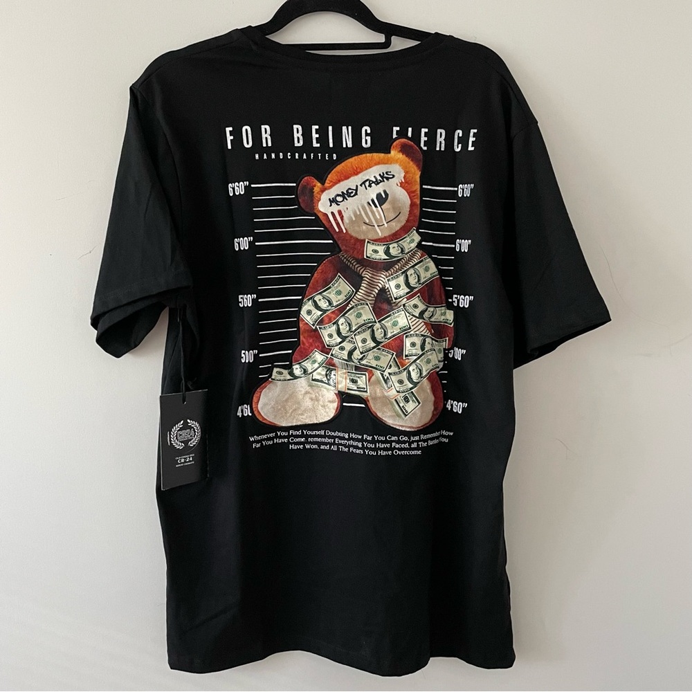 Men’s Bordo Cromato CR-24 Chrome Edge Money Talks Tee Size XXL